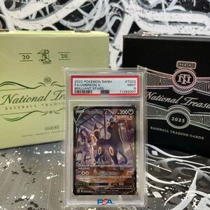 2022 Umbreon V Pokemon Brilliant Stars SWSH #TG22 PSA 9 MINT